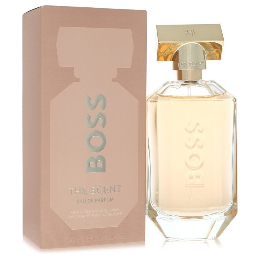 Boss The Scent by Hugo Boss Eau De Parfum Refillable Spray 3.3 oz